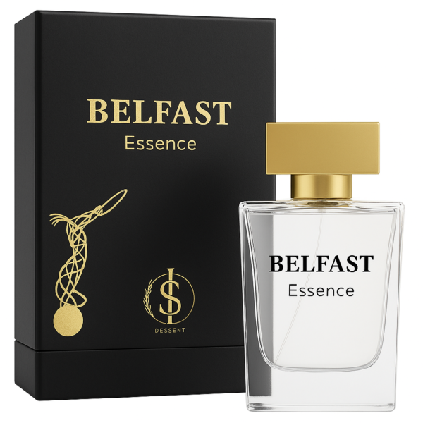belfast essence perfume bottle
